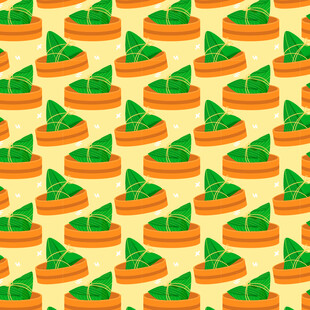 端午粽子图案背景图