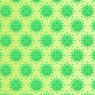 绿色病毒图案背景纹理