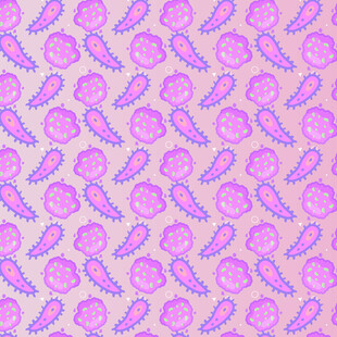 粉色病毒图案背景