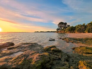 海边日落美景