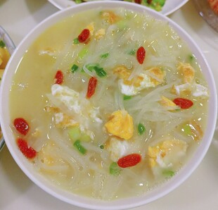 健康美味萝卜丝鸡蛋汤