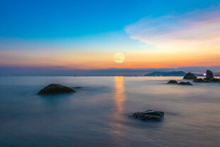 海边日落美景