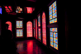 哥特式彩色玻璃