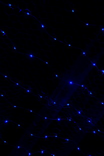 蓝色微光星空彩灯