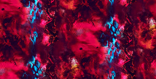 抽象炫彩花纹图案