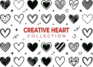 爱心图案合集