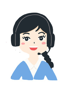客服女孩形象