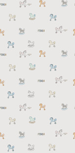 可爱动物图案背景纹理