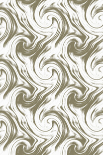 复古波浪花纹图案设计