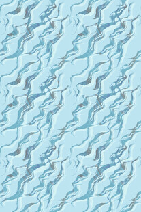 浅蓝色波浪纹理图案
