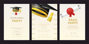 毕业邀请模板