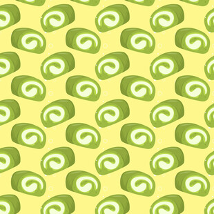 抹茶甜点图案背景