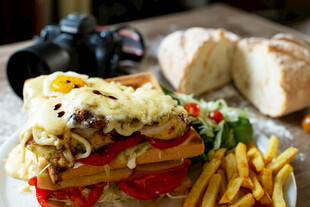 美味丰盛的西式餐点