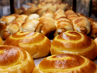 美味烘焙面包展示