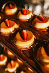 美味草莓蛋挞诱人呈现