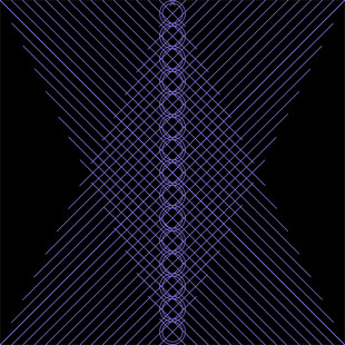 蓝紫渐变网格图案背景
