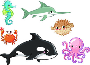 海洋动物大集合