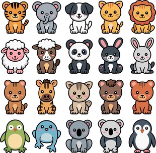 可爱动物大集合