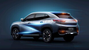 炫酷流线型概念SUV汽车