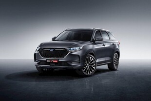 时尚动感现代SUV汽车