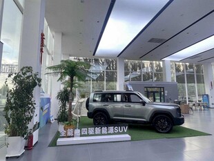 展厅中的时尚皮卡展示