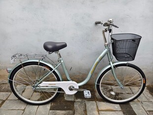 复古风女士自行车