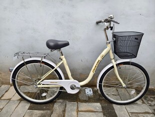 复古风女士自行车