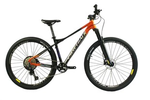 黑色山地自行车展示