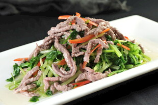 香芹牛肉丝