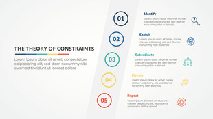 多彩商务信息图表展示