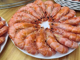 一盘美味大虾