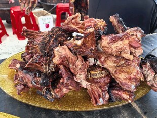 美味烤排骨拼盘