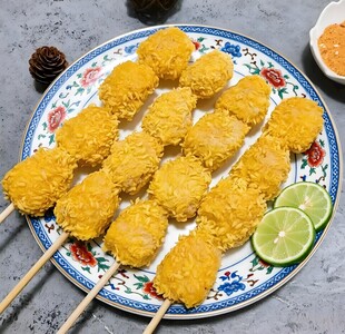 月芽鸡块串