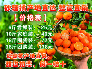 砂糖橘产地直供超低价