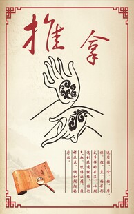 推拿中医理疗海报素材