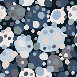 抽象圆点几何图案背景