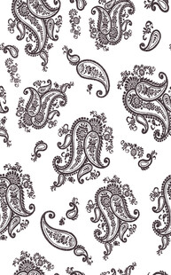 佩斯利花纹图案背景