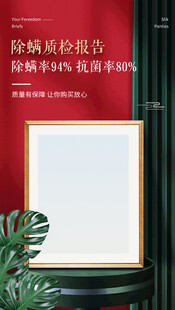 产品安全保障质检报告证书海报