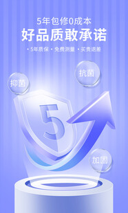 产品安全保障质检报告证书海报