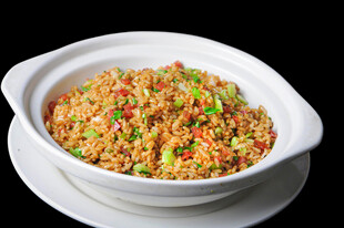 酱油火腿炒饭