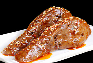 香辣鸭头