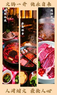 多样火锅食材诱人美食盛宴