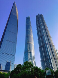上海摩天大楼城市景观