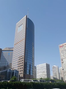 现代都市摩天大楼景观