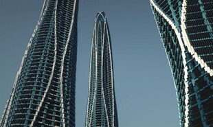 现代摩天大楼建筑景观