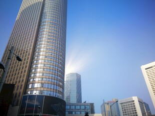 都市摩天大楼景观