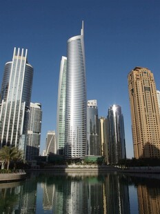 现代都市摩天大楼景观