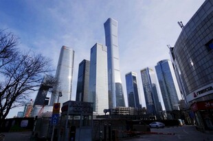 都市摩天大楼景观