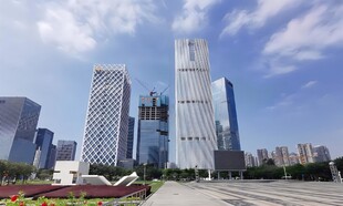 都市摩天大楼景观