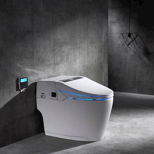 智能马桶显科技卫浴风